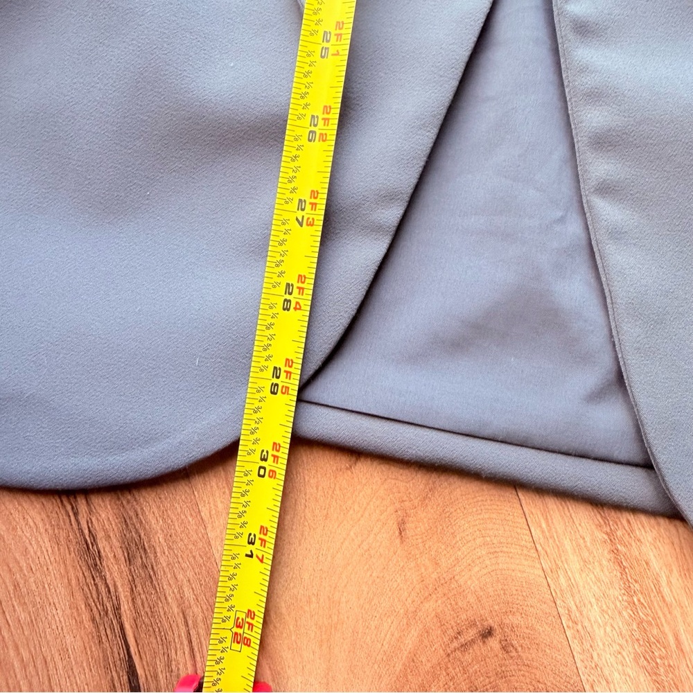 Athleta Endless Primatwill Waist Tie Blazer‎ Jacket Career Casual Olive Green 6 - Picture 13 of 14